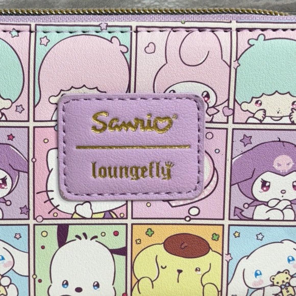 Loungefly Hello Kitty And Friends Missing You Mini Zipper Wallet Pastel NEW - Picture 12 of 12